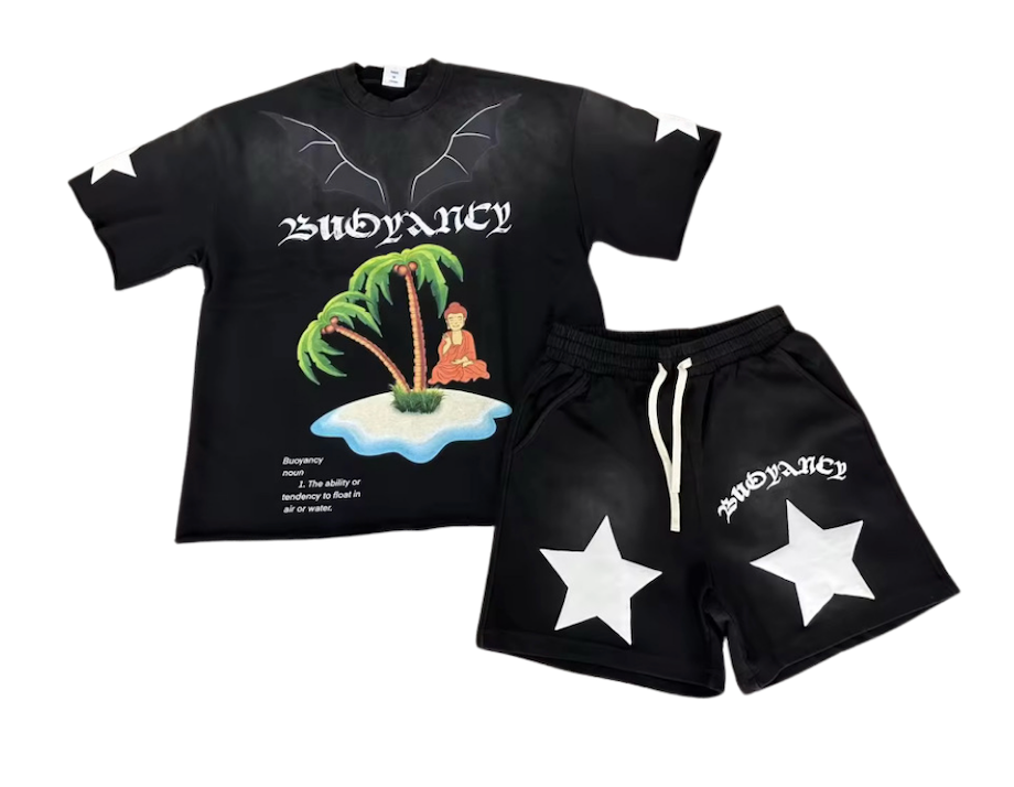 Buoyancy Brand Black Summer Set