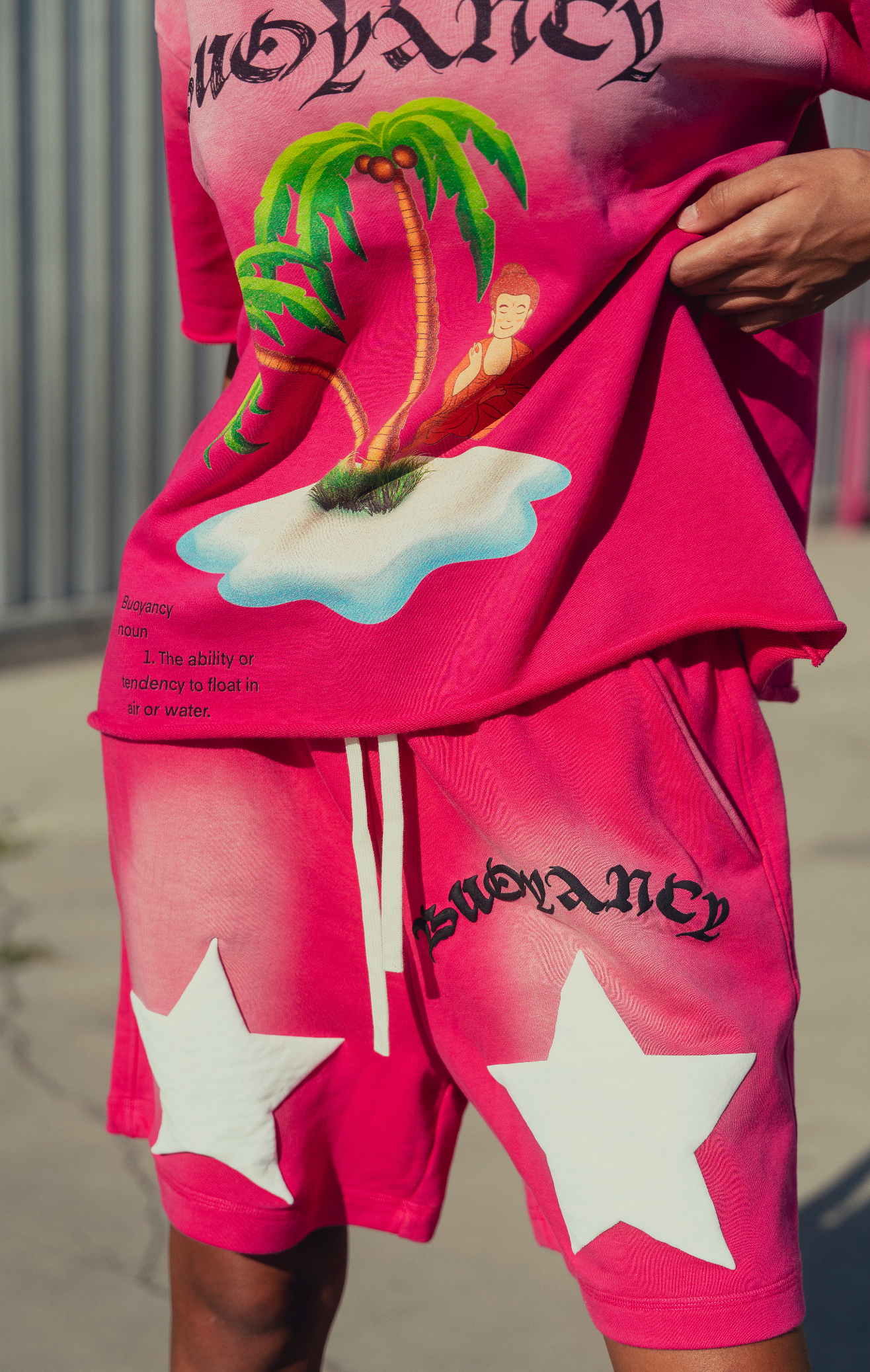 Buoyancy Brand Pink Summer Shorts