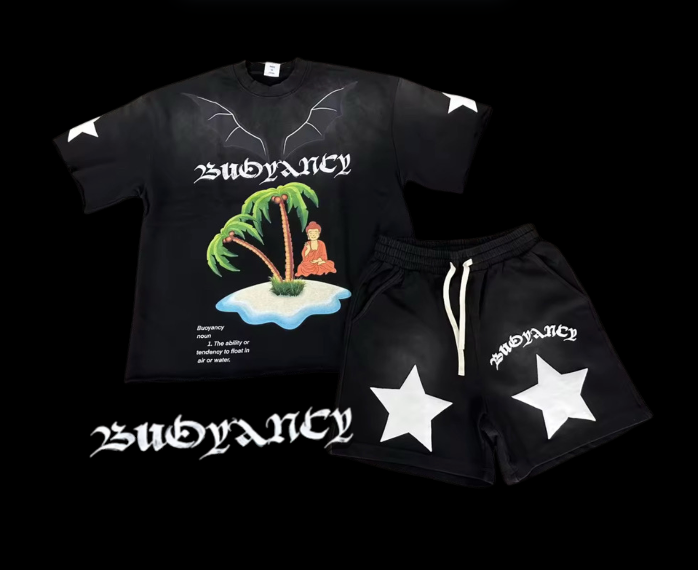 Buoyancy Brand Black Summer Set